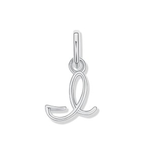 925 Sterling Silver Silver Tone Letter A to Z Pendant 90200093