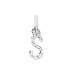 925 Sterling Silver Silver Tone Letter A to Z Pendant 90200093