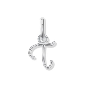 925 Sterling Silver Silver Tone Letter A to Z Pendant 90200093