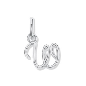 925 Sterling Silver Silver Tone Letter A to Z Pendant 90200093