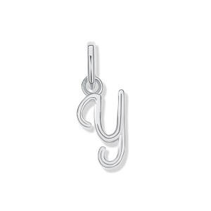 925 Sterling Silver Silver Tone Letter A to Z Pendant 90200093