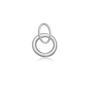 925 Sterling Silver Silver Tone Colorful Zirconia Birthstone Pendant 90200095