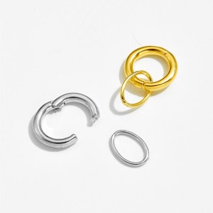 925 Sterling Silver Silver Tone Colorful Zirconia Birthstone Pendant 90200095