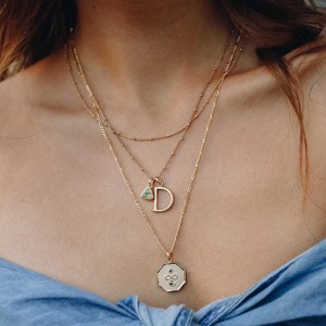 S925 Colorful Zirconia Birthstone Pendant 90200098