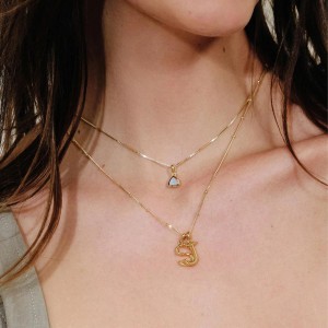 S925 Colorful Zirconia Birthstone Pendant 90200098