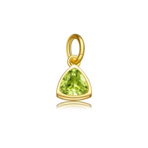 S925 Colorful Zirconia Birthstone Pendant 90200098