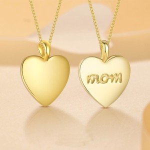 925 Sterling Siver Love Heart Pendant 90200099