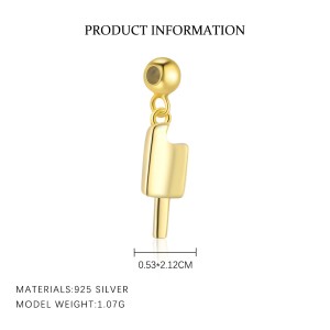 925 Sterling Silver Holiday Style Pendant 90200101