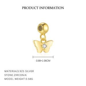 925 Sterling Silver Holiday Style Pendant 90200101