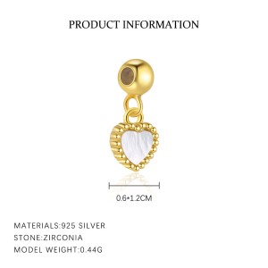 925 Sterling Silver Holiday Style Pendant 90200101