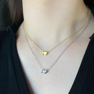 925 Sterling Silver Gold Tone Alphabet Letter Pendant 90200104