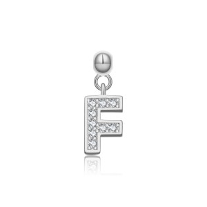 925 Sterling Silver Alphabet Letter Charms 90200107