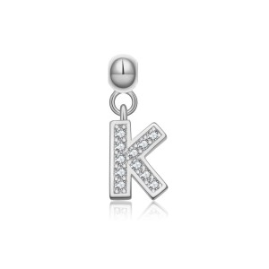 925 Sterling Silver Alphabet Letter Charms 90200107
