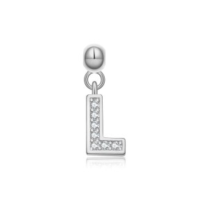 925 Sterling Silver Alphabet Letter Charms 90200107