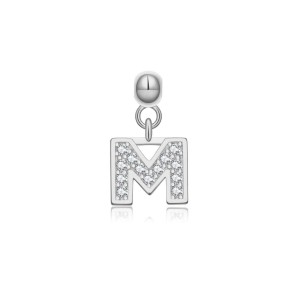 925 Sterling Silver Alphabet Letter Charms 90200107