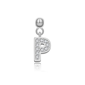 925 Sterling Silver Alphabet Letter Charms 90200107
