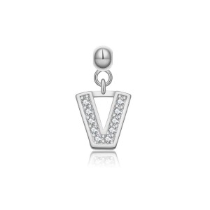925 Sterling Silver Alphabet Letter Charms 90200107
