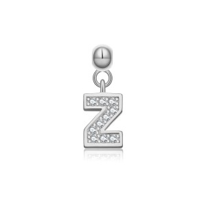 925 Sterling Silver Alphabet Letter Charms 90200107