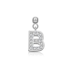 925 Sterling Silver Alphabet Letter Charms 90200107