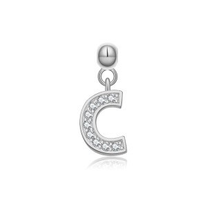 925 Sterling Silver Alphabet Letter Charms 90200107
