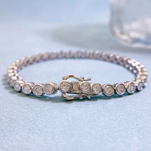 Sparkle Round Zirconia Tennis Bracelet 100100093 Sparkle Round Zirconia Tennis Bracelet 100100093