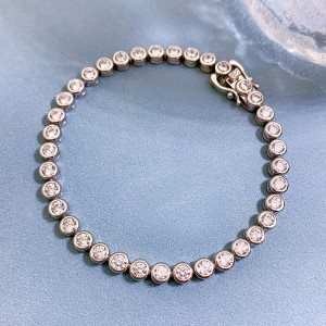 Sparkle Round Zirconia Tennis Bracelet 100100093 Sparkle Round Zirconia Tennis Bracelet 100100093