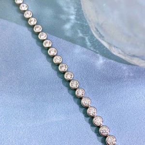 Sparkle Round Zirconia Tennis Bracelet 100100093 Sparkle Round Zirconia Tennis Bracelet 100100093