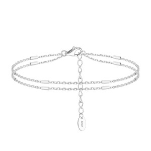 Minimalism 2 Layers Chain Bracelet 100100104 Minimalism 2 Layers Chain Bracelet 100100104