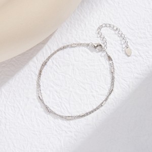 Minimalism 2 Layers Chain Bracelet 100100104 Minimalism 2 Layers Chain Bracelet 100100104