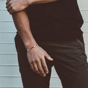 925 Sterling Silver 3mm Flat Snake Chain Bracelet 100100110