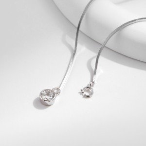 S925 Zirconia Snake Blade Chain Bracelet 100100159