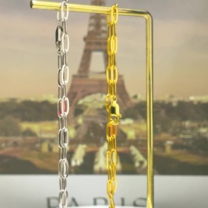 925 Sterling Silver Minimalist Chain Bracelet 100100214