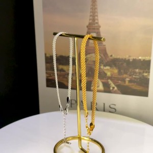 925 Sterling Silver Vintage Woven Chain Bracelet 100100215