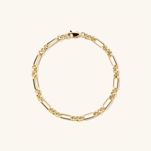 925 Sterling Silver Paperclip Chain Bracelet 100100216