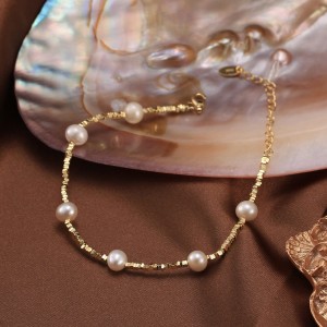 925 Sterling Silver Freshwater Pearl Cube Bracelet 100500012 925 Sterling Silver Freshwater Pearl Cube Bracelet 100500012