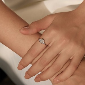 925 Sterling Silver Vintage 1Ct Oval Moissanite Ring 110200066 925 Sterling Silver Vintage 1Ct Oval Moissanite Ring 110200066