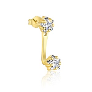 S925 Star Zirconia Stud Earring Set 140100024