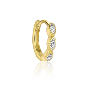 S925 Minimalist  Zirconia Earring Set 140100026