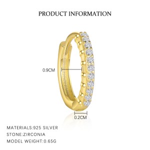 925 Sterling Silver Sweet Zirconia Earring Set 140100034