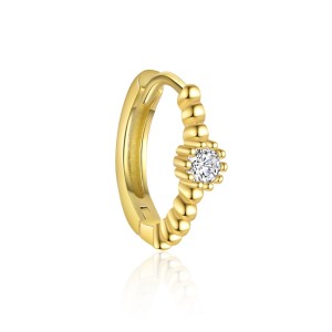 925 Sterling Silver Beads Zirconia Earring Set 140100035