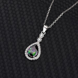 Cubic Zirconia Waterdrop Pendant Necklace Stud Earring Set 140200005 Cubic Zirconia Waterdrop Pendant Necklace Stud Earring Set 140200005
