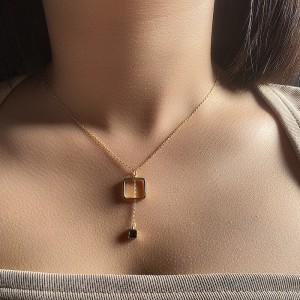 925 Sterling Silver Square Zirconia Tassel Jewelry Sets 140200010 925 Sterling Silver Square Zirconia Tassel Jewelry Sets 140200010