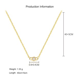 925 Sterling Silver Layered Opal Necklace Tassel Earring Jewelry Set 140200012