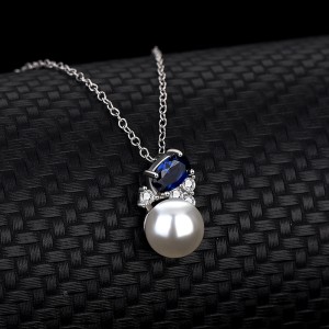Cubic Zirconia Pearl Pendant Necklace Stud Earring Ring Set 140300006 Cubic Zirconia Pearl Pendant Necklace Stud Earring Ring Set 140300006
