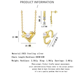 925 Sterling Silver Punk Spike Geometric Jewelry Sets 140300008 925 Sterling Silver Punk Spike Geometric Jewelry Sets 140300008