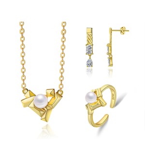 925 Sterling Silver Punk Spike Geometric Jewelry Sets 140300008 925 Sterling Silver Punk Spike Geometric Jewelry Sets 140300008