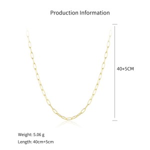 925 Sterling Silver Paperclip Chain Bracelet Necklace Fruit Charm Kit 140500002